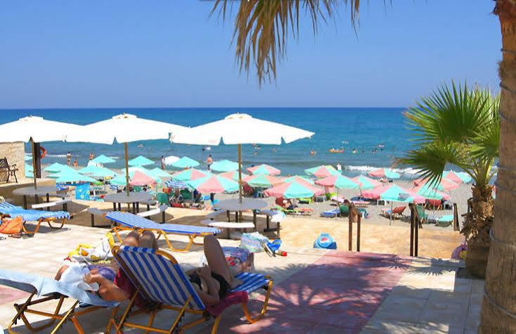 Seafront Beach Hotel Apartments Rethymno Exterior foto